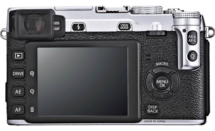 Fujifilm X-E1 Zoom Lens Kit Back