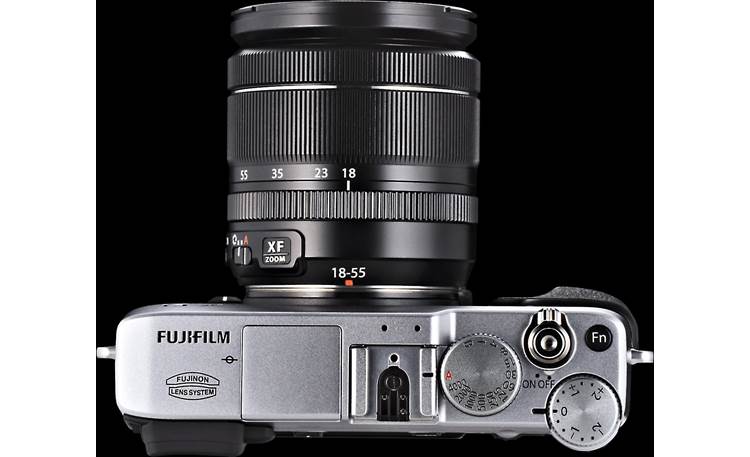 Fujifilm X-E1 Zoom Lens Kit Top view
