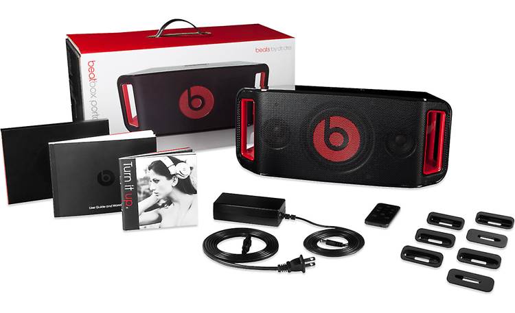 Beats by Dr. Dre™ Beatbox Portable™ (White) Powered Bluetooth® speaker  system with iPod®/iPhone® dock at Crutchfield