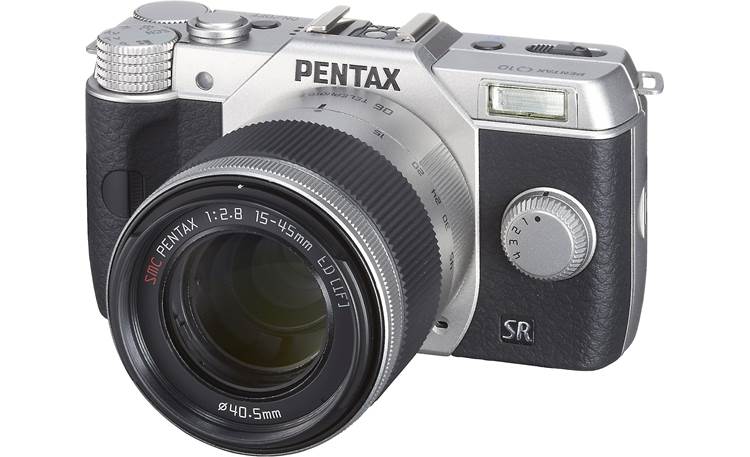 Pentax Q10 3X Zoom Lens Kit (Silver) Compact interchangeable lens
