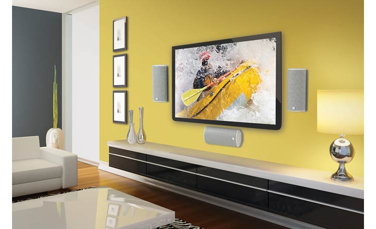 Boston Acoustics Bravo 20 Wall mounted with flat-panel TV