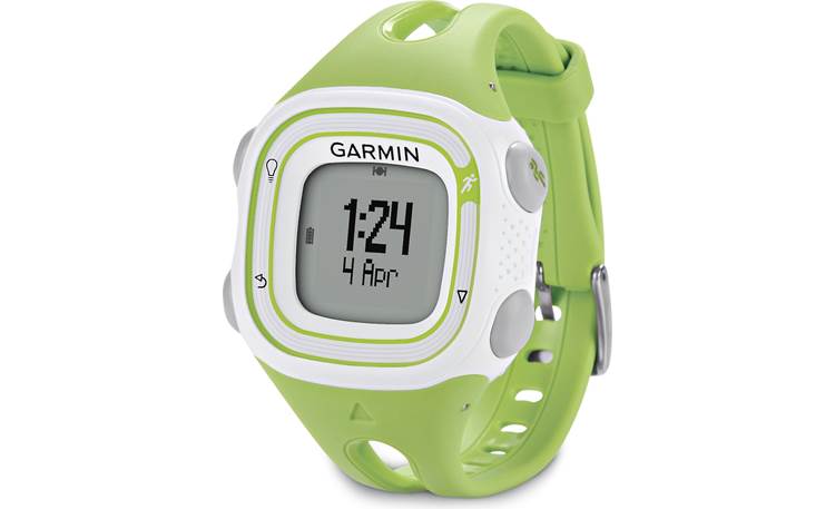 respons Fristelse bedstemor Garmin Forerunner 10 Green GPS running watch at Crutchfield