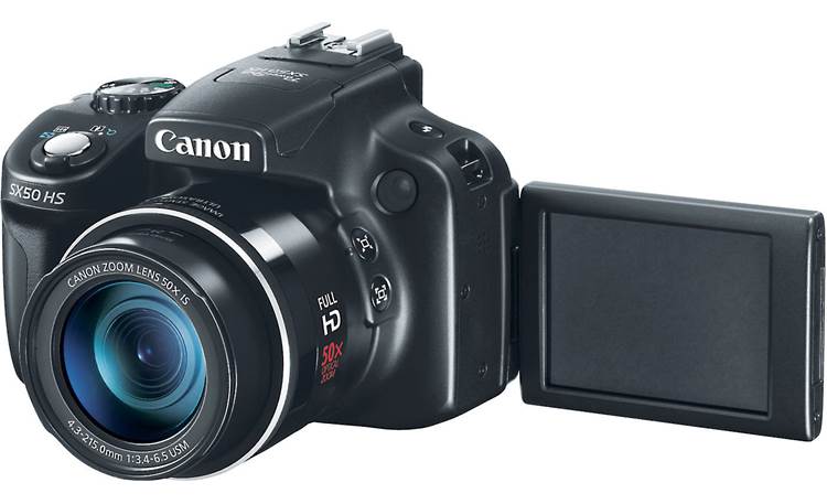 Canon PowerShot SX50 HS With pull-out LCD display