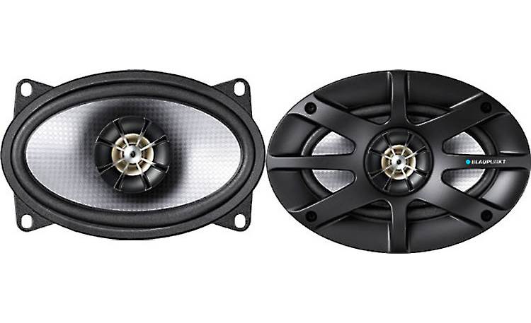 Blaupunkt GTX462SC GT Silver Cone Series 4"x6" 2-way speakers at ...