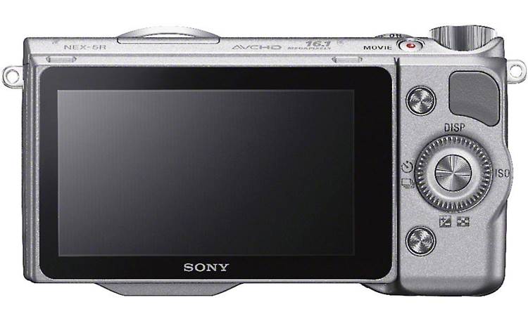 Sony Alpha NEX-5R with 3X Zoom Lens Back