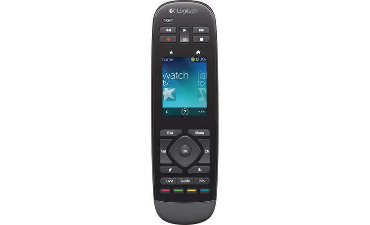 Logitech® Harmony® Touch Universal remote with customizable and tap touchscreen at Crutchfield