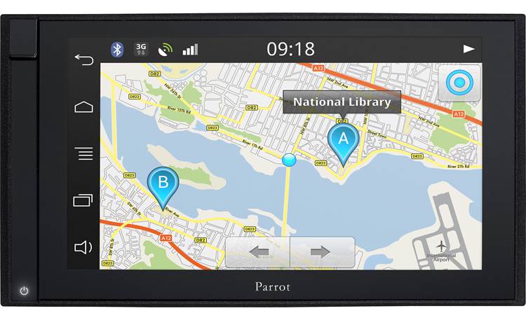 Parrot ASTEROID Smart Digital media receiver with GPS navigation