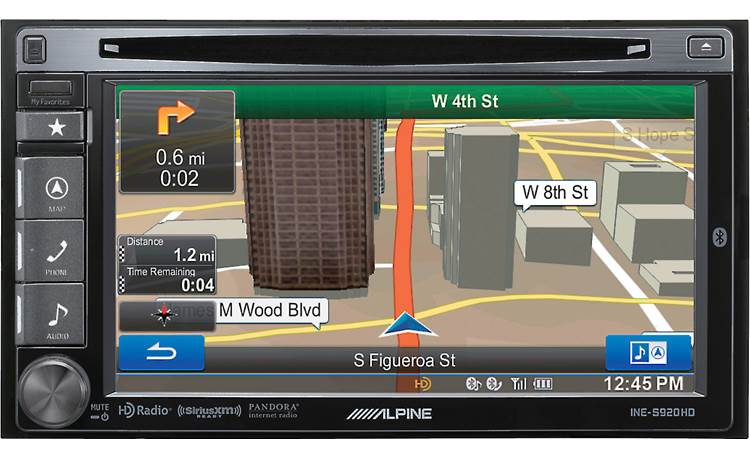 Alpine INE-S920HD Navigation receiver at Crutchfield