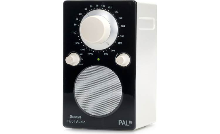 Tivoli Audio PAL® BT (Black/White) Portable AM/FM radio with 