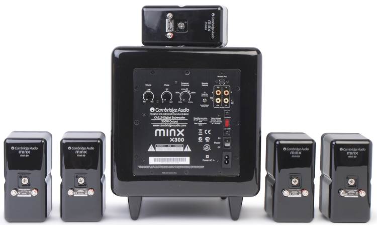 Cambridge Audio Minx S325-V2 Back (black)