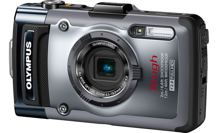 grens Terzijde Ontbering Olympus TG-1 iHS Tough-style 12-megapixel waterproof digital camera with 4X  optical zoom at Crutchfield