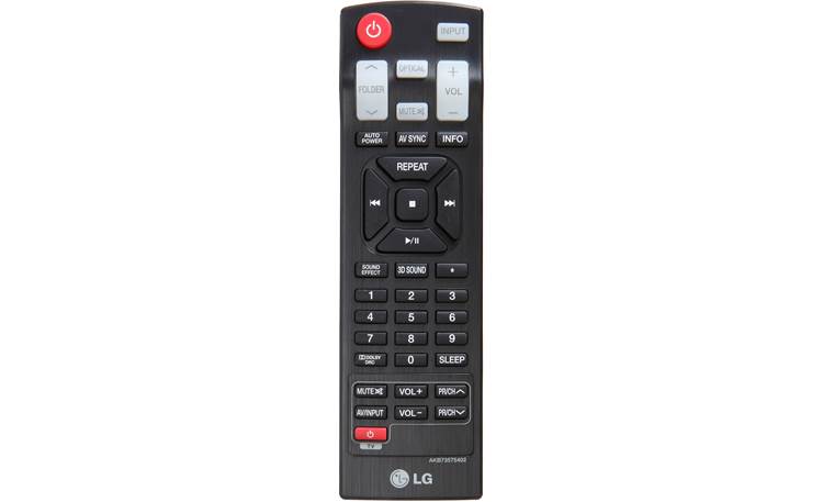 LG NB2420A Remote