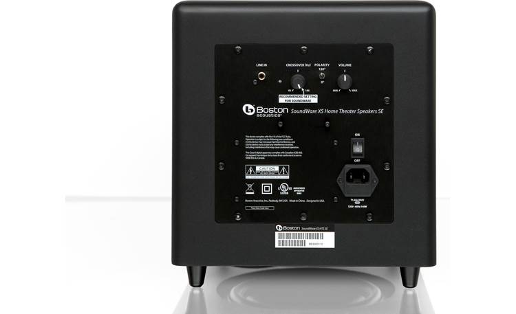 Boston Acoustics Soundware Xs Digital Cinema With Bluetooth And Dolby