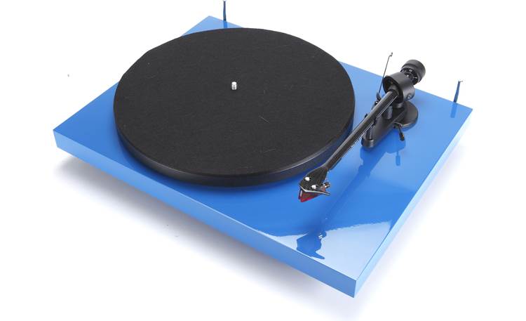 Pro-Ject Debut Carbon (Gloss Blue) belt-drive turntable with pre-mounted cartridge Crutchfield