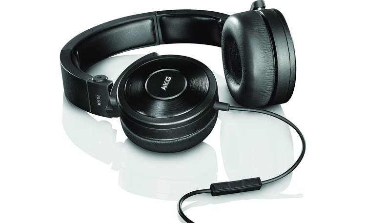 AKG K619 (Black) Around-the-ear DJ headphones with in-line remote