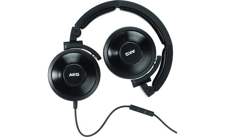 AKG K619 (Black) Around-the-ear DJ headphones with in-line remote