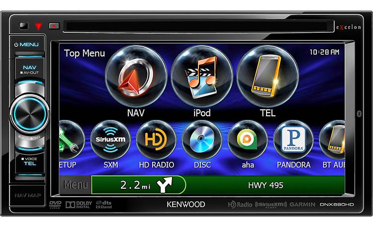 Kenwood Excelon DNX690HD Front
