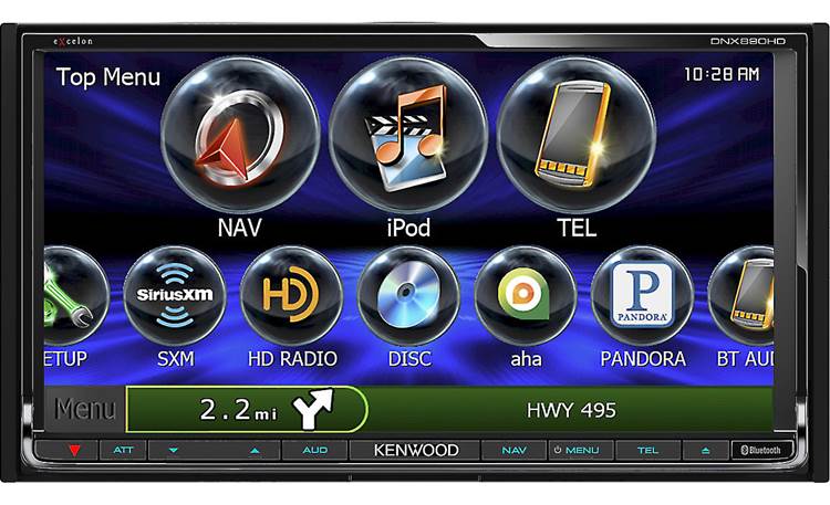 Kenwood Excelon DNX890HD Front