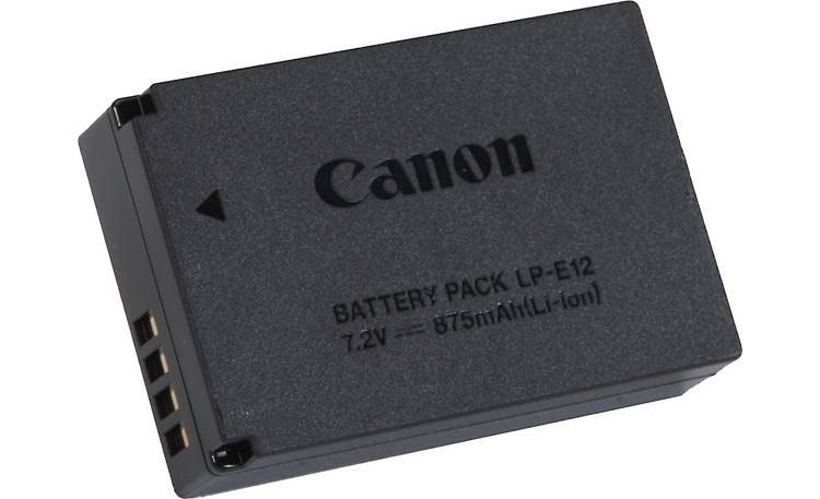 Amerikaans voetbal droogte Fokken Canon LP-E12 Rechargeable battery for Canon EOS-M cameras at Crutchfield