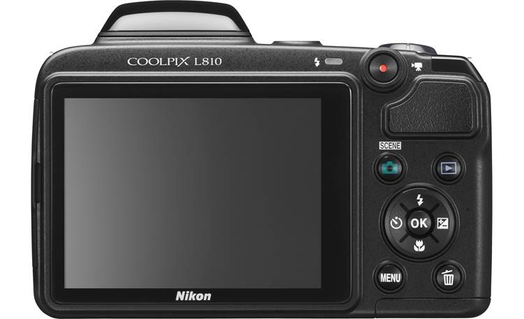Nikon Coolpix L810 Back - Black