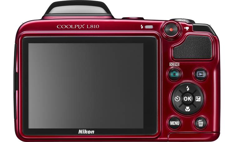 Nikon Coolpix L810 Back - Blue