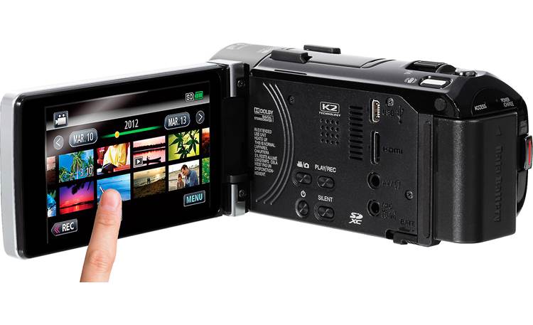 JVC Everio GZ-GX1 Advanced HD camcorder with Wi-Fi® at Crutchfield