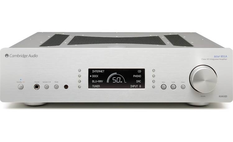 Cambridge Audio Azur 851A Front (Silver)