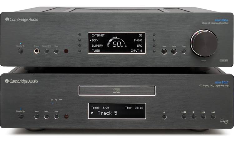 Cambridge Audio Azur 851C Pictured with optional Cambridge Audio 851A amplifier