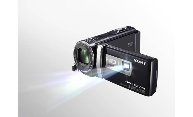 Sony Handycam® HDR-PJ200 High-definition projection camcorder at
