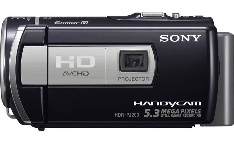 Sony Handycam® HDR-PJ200 High-definition projection camcorder at