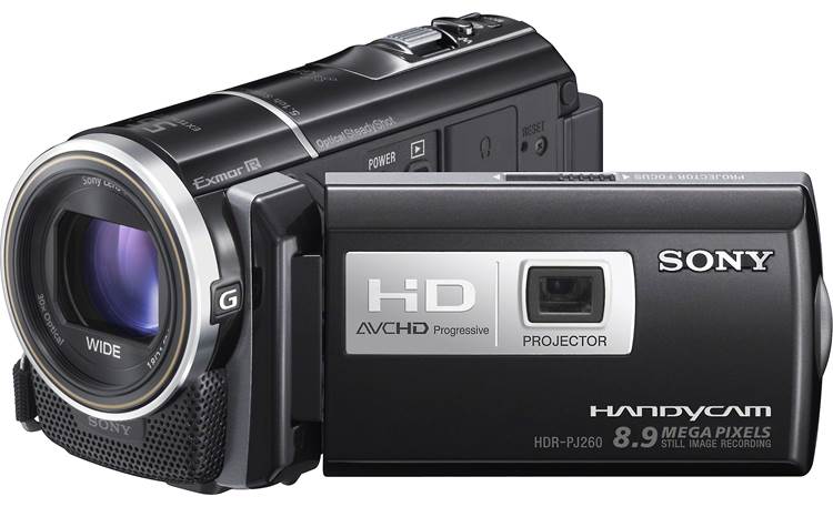 Sony HDR-PJ260V High-definition projection camcorder with 16GB