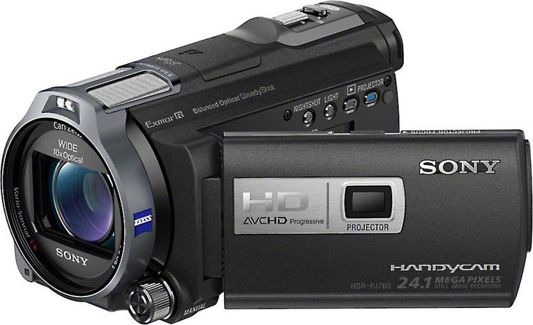 Sony Handycam® HDR-PJ760V High-definition projection