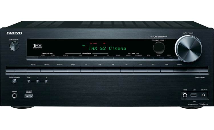 Black Discontinued by Manufacturer Onkyo TX-SR608 7.2-Channel Home Theater Receiver 