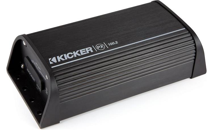 Kicker 12PX100.2 Compact 2-channel amplifier — 50 watts RMS x 2 at