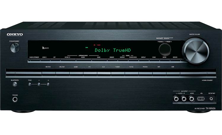 Onkyo TX-NR626 7.2-channel home theater receiver with Wi-Fi® and