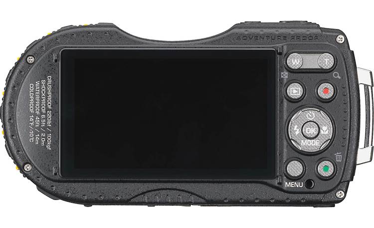 Pentax WG-3 (Orange) Tough-style 16-megapixel digital camera with 