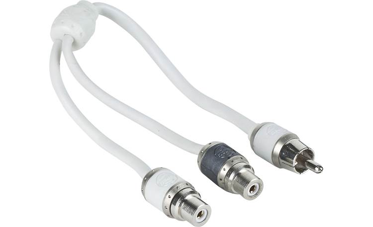 Vibe Critical Link Advanced Pair of 1 Male to 2 Female RCA Phono Cable Splitter 