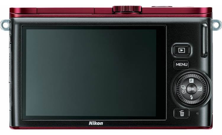 Nikon 1 J3 with Standard Zoom and Telephoto Zoom Lenses (Red) 14
