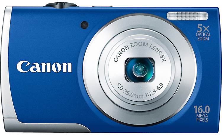 Canon PowerShot A2600 (Blue) 16-megapixel digital camera with 5X