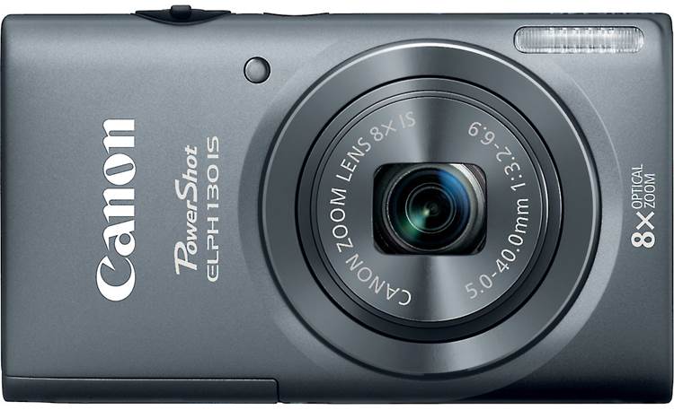 Canon PowerShot ELPH 130 IS (Gray) 16-megapixel digital camera