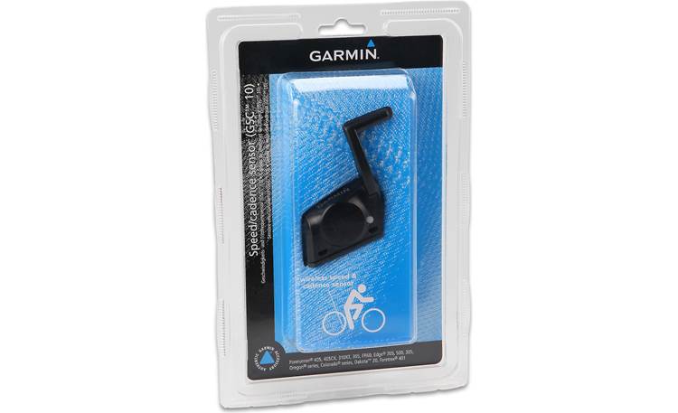 Garmin Edge Performance Bundle GPS cycling computer with heart-rate monitor, cadence sensor, and USB cable at Crutchfield