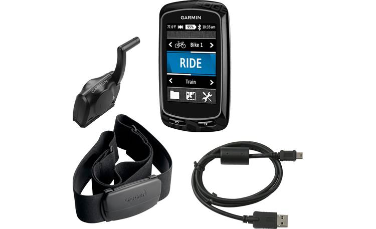 audit waar dan ook Wiens Garmin Edge® 810 Performance Bundle GPS cycling computer with heart-rate  monitor, cadence sensor, and USB cable at Crutchfield