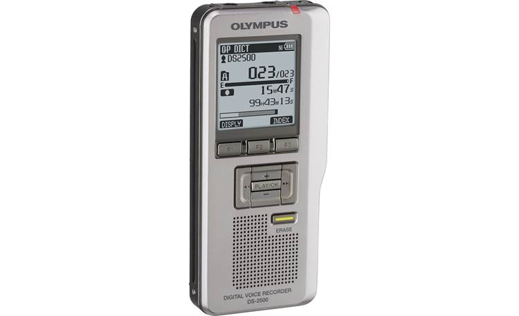 Olympus DS-2500 2GB digital voice recorder with expandable memory at ...