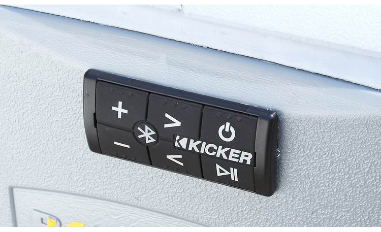 Kicker 40PXIBT50.2 Wired remote control installed on Crutchfield cooler