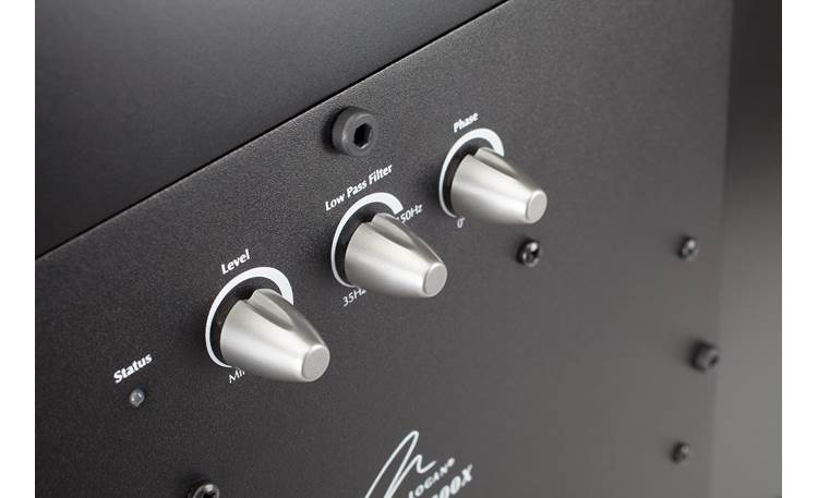 MartinLogan Dynamo™ 1500X Rear-panel controls