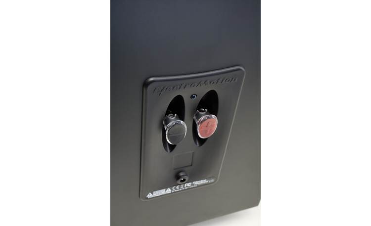 MartinLogan ElectroMotion® ESL Closeup detail of speaker connectors