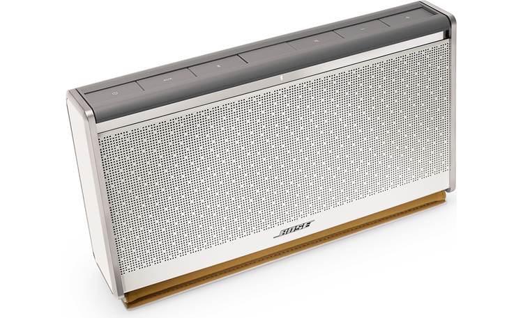 Bose® Bluetooth® Mobile speaker II — Leather Edition (White finish, white at Crutchfield