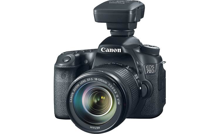 miste dig selv folder rapport Canon EOS 70D Telephoto Lens Kit 20-megapixel digital SLR camera with  18-135mm zoom lens, Dual Pixel CMOS autofocus, and Wi-Fi® at Crutchfield