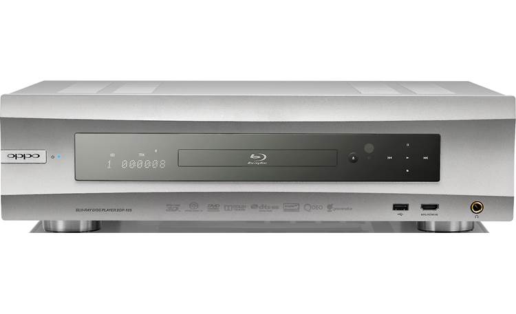 Oppo BDP-105 (Silver) Universal 3D Blu-ray player with digital 