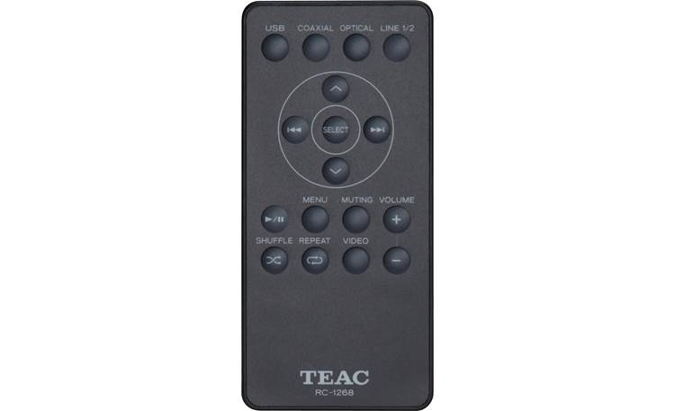 TEAC DS-H01 (Black) iPod®/iPhone®/iPad® dock with built-in DAC at 